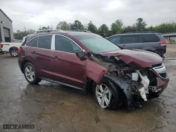 2013 Acura RDX Tech Pkg with VIN 5J8TB3H53DL015445, listed as a Copart auction lot 51422755 with 148,733 mi miles and Salvage Title. Bid and sale history available at carsss.com. Image 4.