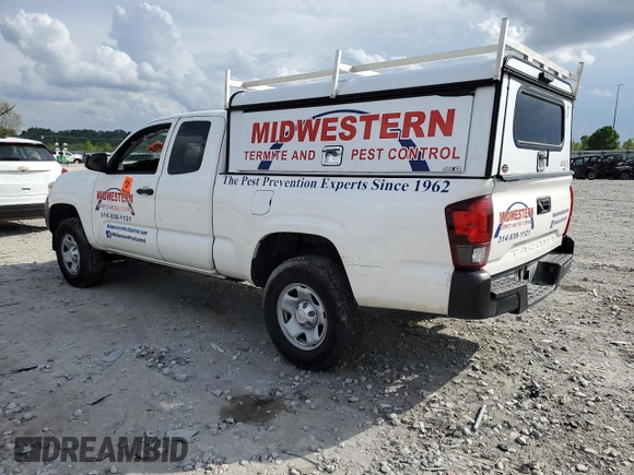 2021 Toyota Tacoma SR with VIN 3TYRX5GN8MT023776, listed as a Copart auction lot 52783755 with Not provided miles and Salvage title. Bid and sale history available at DreamBid. Image 2.