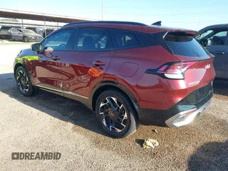 2023 Kia Sportage SX-Prestige with VIN 5XYK53AF4PG114795, listed as a IAAI auction lot 41968650 with 19,880 mi miles and . Bid and sale history available at DreamBid. Image 3.