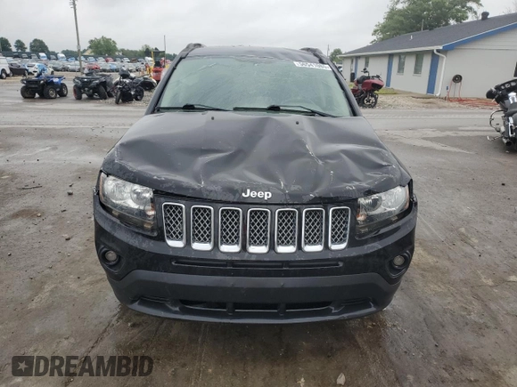 2017 Jeep Compass High Altitude with VIN 1C4NJDEB7HD210216, listed as a Copart auction lot 56541085 with 94,397 mi miles and Salvage title. Bid and sale history available at DreamBid. Image 5.