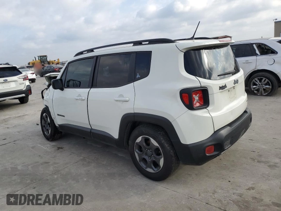 2017 Jeep Renegade Sport с VIN ZACCJAAB5HPF92162, выставлен на аукционе Copart как лот 49095365 с пробегом 73 003 миль миль и Списание • Salvage title. История ставок и продаж доступна на DreamBid. Изображение 2.