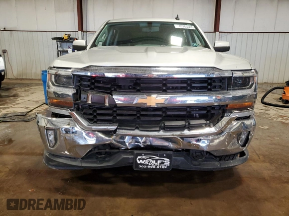 2017 Chevrolet Silverado 1500 LT with VIN 3GCUKREC3HG320455, listed as a Copart auction lot 43765005 with 119,683 mi miles and Salvage Title. Bid and sale history available at DreamBid. Image 5.