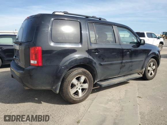 2010 Honda Pilot EX with VIN 5FNYF3H40AB013487, listed as a Copart auction lot 50363345 with 224,776 mi miles and Clean Title. Bid and sale history available at carsss.com. Image 3.