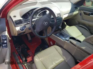 2010 Mercedes-Benz C 300 Sport with VIN WDDGF5EB2AF374778, listed as a Copart auction lot 53113395 with 89,615 mi miles and Salvage Title. Bid and sale history available at DreamBid. Image 8.