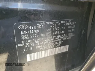 2009 Hyundai Azera Limited z VIN KMHFC46F69A344892, wystawiony jako Copart lot #79239454 z przebiegiem 205 624 mil mil oraz Szkoda całkowita • Salvage title. Historia ofert i sprzedaży dostępna na DreamBid. Obrazek 12.