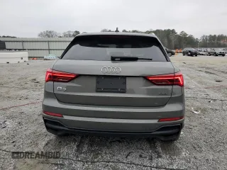 2019 Audi Q3 S line Premium Plus with VIN WA1EECF30K1067764, listed as a Copart auction lot 43360235 with 35,383 mi miles and Salvage Title. Bid and sale history available at carsss.com. Image 6.