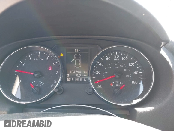 2013 Nissan Rogue S with VIN JN8AS5MV3DW657819, listed as a IAAI auction lot 42123056 with 104,794 mi miles and . Bid and sale history available at DreamBid. Image 7.