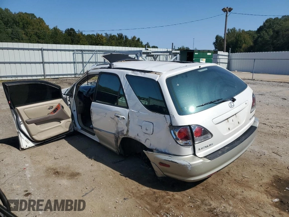 2001 Lexus RX 300 with VIN JTJGF10U910098773, listed as a Copart auction lot 75942804 with 207,210 mi miles and Salvage Title. Bid and sale history available at carsss.com. Image 2.
