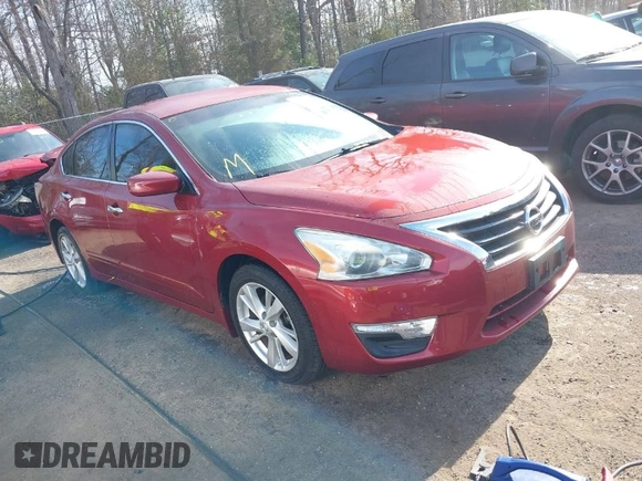 2014 Nissan Altima 2.5 with VIN 1N4AL3AP7EC282366, listed as a IAAI auction lot 41899298 with 59,840 mi miles. Bid and sale history available at carsss.com. Image 1.
