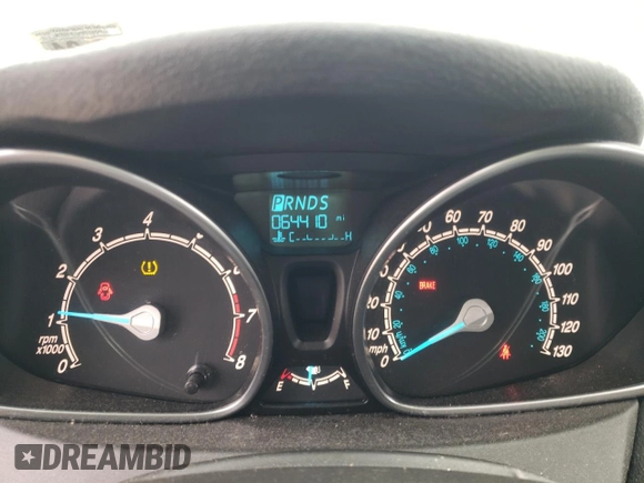 2019 Ford Fiesta SE with VIN 3FADP4EJ0KM112888, listed as a Copart auction lot 46938845 with 64,410 mi miles and Salvage Title. Bid and sale history available at carsss.com. Image 9.