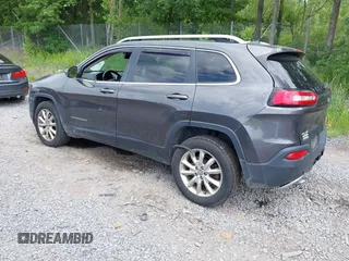 2014 Jeep Cherokee Limited with VIN 1C4PJMDB2EW216225, listed as a IAAI auction lot 42672551 with 151,799 mi miles and . Bid and sale history available at DreamBid. Image 3.