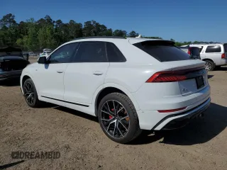 2019 Audi Q8 Prestige with VIN WA1FVAF17KD039031, listed as a Copart auction lot 52422685 with 62,099 mi miles and Salvage title. Bid and sale history available at DreamBid. Image 2.
