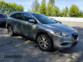 2014 Mazda CX-9 Touring z VIN JM3TB3CV4E0438423, wystawiony jako Copart lot #58603325 z przebiegiem 81 177 mil mil oraz Czysty tytuł • Clean title. Historia ofert i sprzedaży dostępna na DreamBid. Obrazek 4.