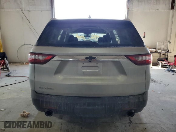 2019 Chevrolet Traverse LS with VIN 1GNERFKW1KJ166824, listed as a Copart auction lot 88951175 with 94,100 mi miles and Salvage Title. Bid and sale history available at carsss.com. Image 6.
