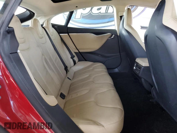 2013 Tesla Model S with VIN 5YJSA1DN9DFP09597, listed as a Copart auction lot 60174125 with 138,668 mi miles and Clean title. Bid and sale history available at DreamBid. Image 10.