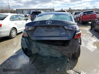 2017 Toyota Yaris iA with VIN 3MYDLBYV5HY187582, listed as a Copart auction lot 45193365 with 98,096 mi miles and Salvage Title. Bid and sale history available at carsss.com. Image 6.
