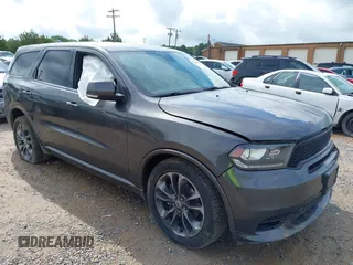 2019 Dodge Durango GT Plus with VIN 1C4RDJDG4KC770602, listed as a IAAI auction lot 42468742 with 132,610 mi miles and . Bid and sale history available at DreamBid. Image 1.