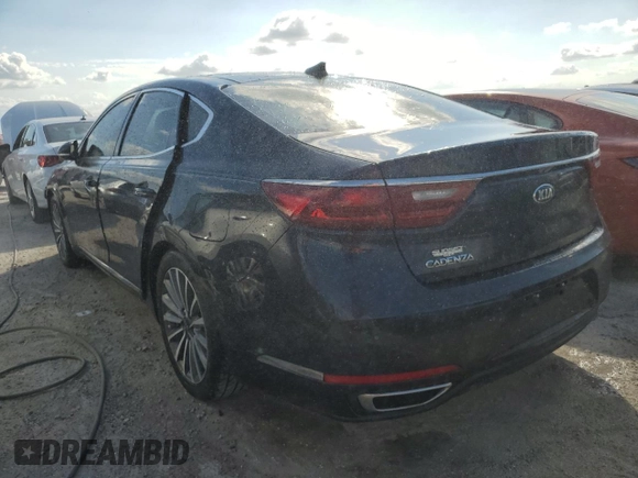 2017 Kia Cadenza Premium with VIN KNALC4J12H5068556, listed as a Copart auction lot 78200354 with 0 mi miles and Salvage Title. Bid and sale history available at carsss.com. Image 2.