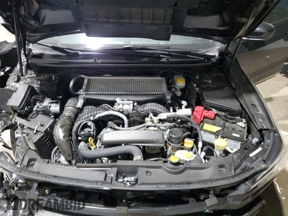 2024 Subaru WRX with VIN JF1VBAB69R9802245, listed as a Copart auction lot 41381875 with 17,573 mi miles and Salvage Title. Bid and sale history available at carsss.com. Image 11.