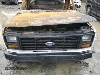 1985 Ford F-150 with VIN 1FTDF15Y4FNA66826, listed as a Copart auction lot 43598765 with 0 mi miles and Salvage Title. Bid and sale history available at carsss.com. Image 11.