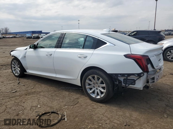 2020 Cadillac CT5 Luxury with VIN 1G6DS5RKXL0117038, listed as a Copart auction lot 53978825 with 19,087 mi miles and Clean Title. Bid and sale history available at carsss.com. Image 2.