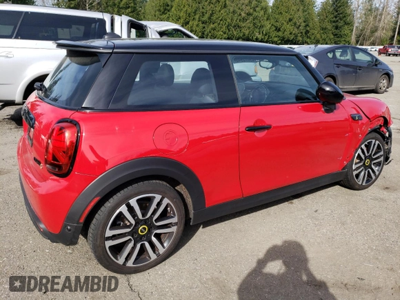 2023 MINI Hardtop Cooper SE with VIN WMW13DJ01P2S85353, listed as a Copart auction lot 49675945 with 12,456 mi miles and Salvage title. Bid and sale history available at DreamBid. Image 3.