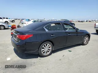 2015 Infiniti Q50 Premium z VIN JN1BV7AR0FM393311, wystawiony jako Copart lot #55254515 z przebiegiem 206 120 mil mil oraz Szkoda całkowita • Salvage title. Historia ofert i sprzedaży dostępna na DreamBid. Obrazek 3.