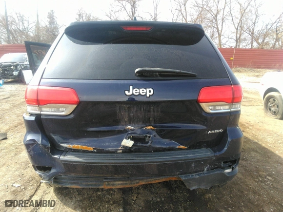2014 Jeep Grand Cherokee Laredo with VIN 1C4RJEAG3EC393866, listed as a IAAI auction lot 41863877 with 134,977 mi miles. Bid and sale history available at carsss.com. Image 16.