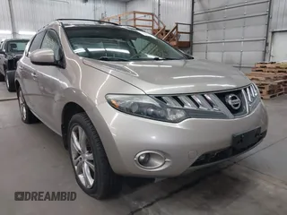 2009 Nissan Murano S with VIN JN8AZ18WX9W131685, listed as a IAAI auction lot 42130741 with 175,289 mi miles. Bid and sale history available at carsss.com. Image 1.
