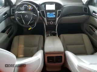2015 Acura TLX Technology with VIN 19UUB3F56FA006082, listed as a Copart auction lot 59322845 with 127,577 mi miles and Salvage title. Bid and sale history available at DreamBid. Image 8.