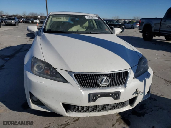 2011 Lexus IS 350 with VIN JTHBE5C28B5026712, listed as a Copart auction lot 89072505 with 92,776 mi miles and Salvage Title. Bid and sale history available at carsss.com. Image 5.