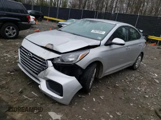 2019 Hyundai Accent SE with VIN 3KPC24A3XKE065374, listed as a Copart auction lot 59446053 with 50,555 mi miles. Bid and sale history available at carsss.com. Image 2.