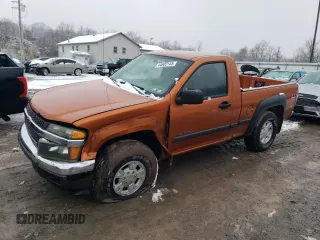 2005 Chevrolet Colorado Z85 with VIN 1GCDT146858221769, listed as a Copart auction lot 44602145 with 161,517 mi miles and Salvage title. Bid and sale history available at DreamBid. Image 1.