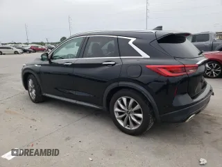 2020 Infiniti QX50 Luxe with VIN 3PCAJ5M14LF102151, listed as a Copart auction lot 57904965 with 52,116 mi miles and Salvage title. Bid and sale history available at DreamBid. Image 2.