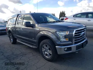 2015 Ford F-150 XLT with VIN 1FTEX1EP9FKE77732, listed as a Copart auction lot 44507715 with 237,867 mi miles and Salvage Title. Bid and sale history available at carsss.com. Image 4.