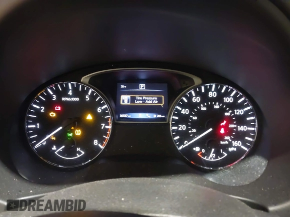 2016 Nissan Altima SR with VIN 1N4AL3AP7GC150890, listed as a IAAI auction lot 41609531 with 86,587 mi miles and . Bid and sale history available at carsss.com. Image 7.