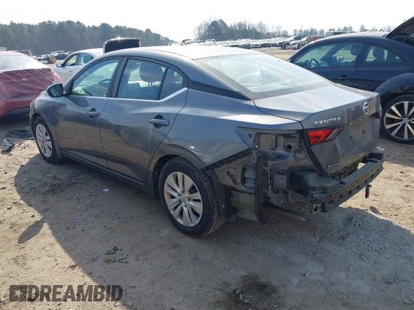 2020 Nissan Sentra S with VIN 3N1AB8BV5LY292473, listed as a IAAI auction lot 41666050 with 132,026 mi miles. Bid and sale history available at carsss.com. Image 3.