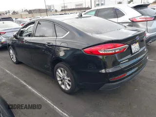 2020 Ford Fusion SE with VIN 3FA6P0HD6LR113376, listed as a IAAI auction lot 41797801 with 51,928 mi miles. Bid and sale history available at carsss.com. Image 3.
