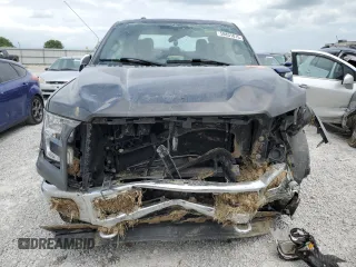 2015 Ford F-150 XLT with VIN 1FTEW1EFXFFC60791, listed as a Copart auction lot 58831015 with Not provided miles and Salvage title. Bid and sale history available at DreamBid. Image 5.