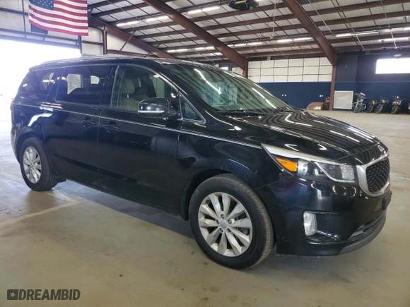 2015 Kia Sedona EX with VIN KNDMC5C13F6060502, listed as a Copart auction lot 51751865 with 141,116 mi miles and Clean Title. Bid and sale history available at carsss.com. Image 4.