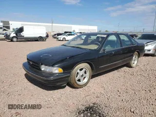 1996 Chevrolet Caprice 1SA Special Value с VIN 1G1BL52P2TR130975, выставлен на аукционе Copart как лот 62403325 с пробегом Не указан миль и Чистый • Clean title. История ставок и продаж доступна на DreamBid. Изображение 1.
