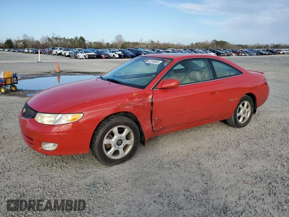 2001 Toyota Solara SE with VIN 2T1CF28PX1C529987, listed as a Copart auction lot 43349905 with 109,523 mi miles and Salvage Title. Bid and sale history available at carsss.com. Image 1.