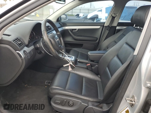 2008 Audi A4 2.0T with VIN WAUAF78EX8A122976, listed as a Copart auction lot 47890525 with 102,331 mi miles and Salvage title. Bid and sale history available at DreamBid. Image 7.