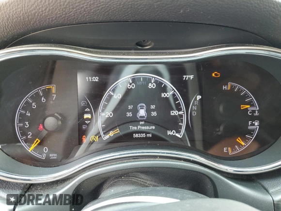 2020 Jeep Grand Cherokee Laredo E z VIN 1C4RJFAG1LC170096, wystawiony jako Copart lot #59853165 z przebiegiem 58 335 mil mil oraz Czysty tytuł • Clean title. Historia ofert i sprzedaży dostępna na DreamBid. Obrazek 9.