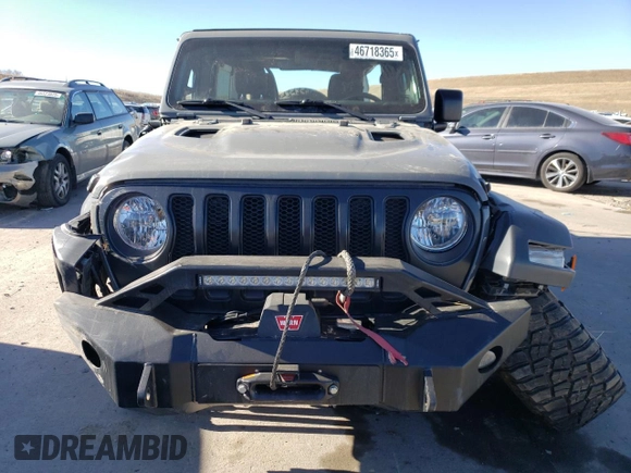 2023 Jeep Wrangler Sport S with VIN 1C4HJXDG3PW602849, listed as a Copart auction lot 46718365 with 24,308 mi miles and Salvage Title. Bid and sale history available at DreamBid. Image 5.