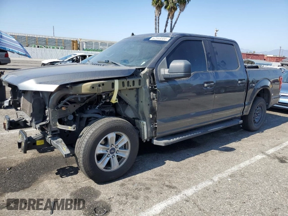 2020 Ford F-150 XL with VIN 1FTEW1C50LKD28240, listed as a Copart auction lot 62553355 with 88,508 mi miles and Salvage title. Bid and sale history available at DreamBid. Image 1.
