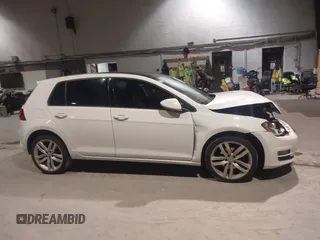 2017 Volkswagen Golf S with VIN 3VW217AU1HM040979, listed as a IAAI auction lot 41137497 with 37,400 mi miles and . Bid and sale history available at DreamBid. Image 13.