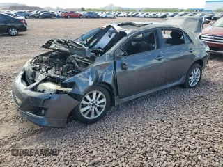 2010 Toyota Corolla with VIN 2T1BU4EE4AC457135, listed as a Copart auction lot 52795495 with 0 mi miles and Salvage Title. Bid and sale history available at carsss.com. Image 1.