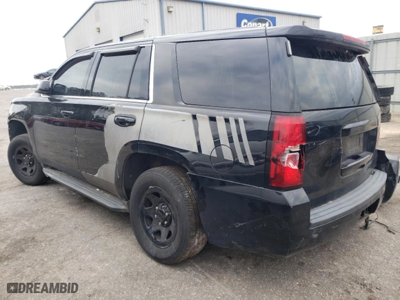 2020 Chevrolet Tahoe Commercial with VIN 1GNLCDEC5LR234933, listed as a Copart auction lot 41615945 with 0 mi miles and Salvage Title. Bid and sale history available at carsss.com. Image 2.