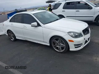 2013 Mercedes-Benz C-Class C 250 Sport with VIN WDDGF4HB1DR248579, listed as a IAAI auction lot 41773387 with 132,730 mi miles. Bid and sale history available at carsss.com. Image 1.